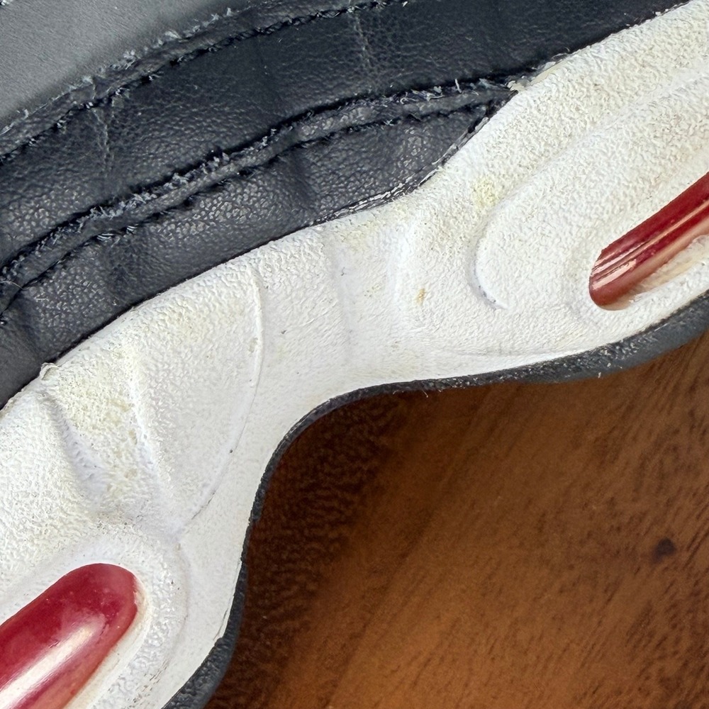 Nike Air Max 95 Recraft Shoes GS Size 5.5Y Gray Black Red Sneaker CJ3906-105 - Picture 10 of 15
